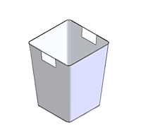 Владыш для урн 300х300/250х250 H=450
